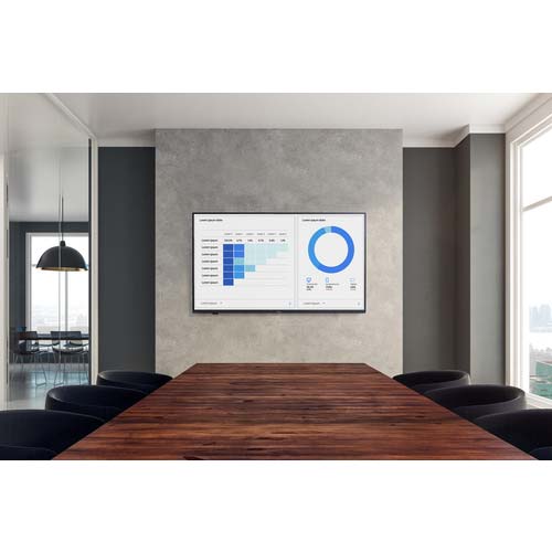 アイリスオーヤマ 108280 大型ディスプレイ 55V型 ブラック DO-DU554S-B