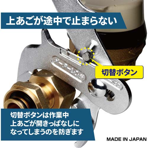 TOP 量水器メーターレンチ切替ボタン付 呼び13〜20用 MT-1320LK