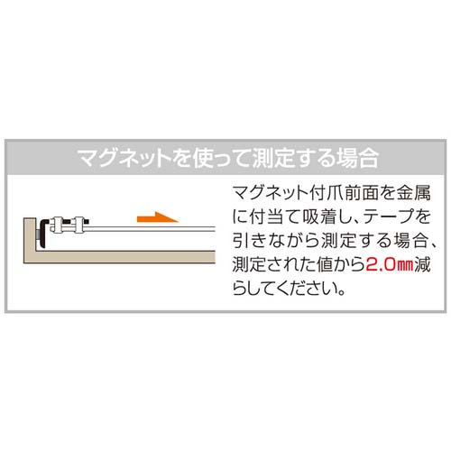 KDS コンベックス グランツ25巾5.5mマグホルダー付 GZ2555MZ