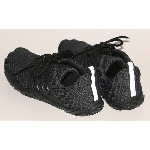 カジメイク 作業靴 6411 ベアフットシューズ ネイビー 25.5cm 6411-55-25.5