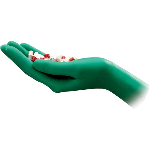 Ansell CR用滅菌ノンアレルギー手袋 ダーマシールド 73-701A(25双入)7.5インチ 73-701A-7.5