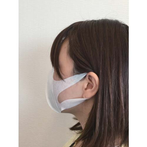 ユニ・チャーム ソフトーク超立体マスク3層プロタイプふつう(100枚入) 53527