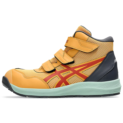アシックス 【限定カラー】ウィンジョブCP216 タイガーイエローXスパイスラテ 1273A076.751