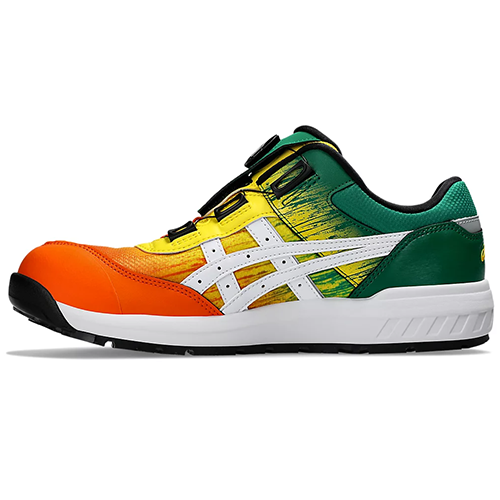 【廃番】アシックス 【限定カラー】ウィンジョブCP209 BOA UTSUROI ハバネロ×ホワイト 27.5cm 1273A096.600-27.5