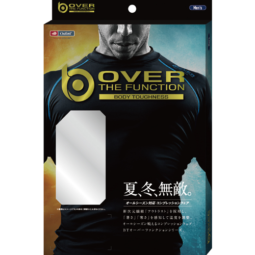 【廃番】おたふく オーバーザファンクション ロングスリーブ クルーネックシャツ カモフラ/レッド L JW-540-44-L