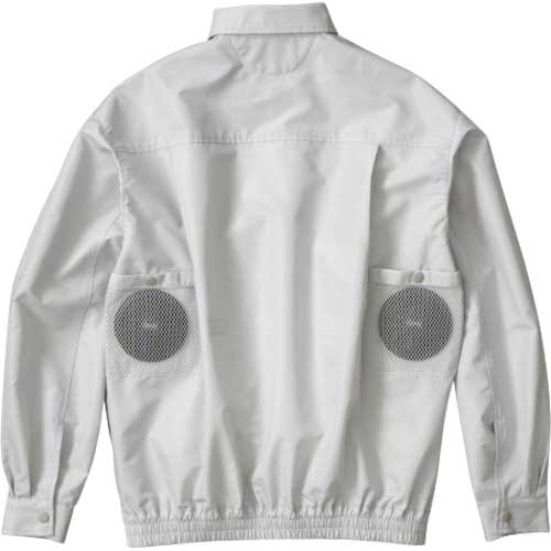 空調服 スペーサー一体型空調服 シルバー 3L KU92130K30S5