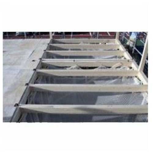 TRUSCO 安全ネット白1.8Φ 目合15 菱目ラッセル 仮認 TSN-W