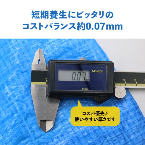現場市場 ブルーシート 原反 軽量タイプ 900w×100m OSK-BSK9100