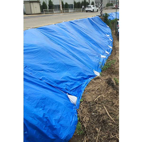 モリリン #3000 ブルーシート(イメージシート)2.7×4.5m 8枚入 30P2745