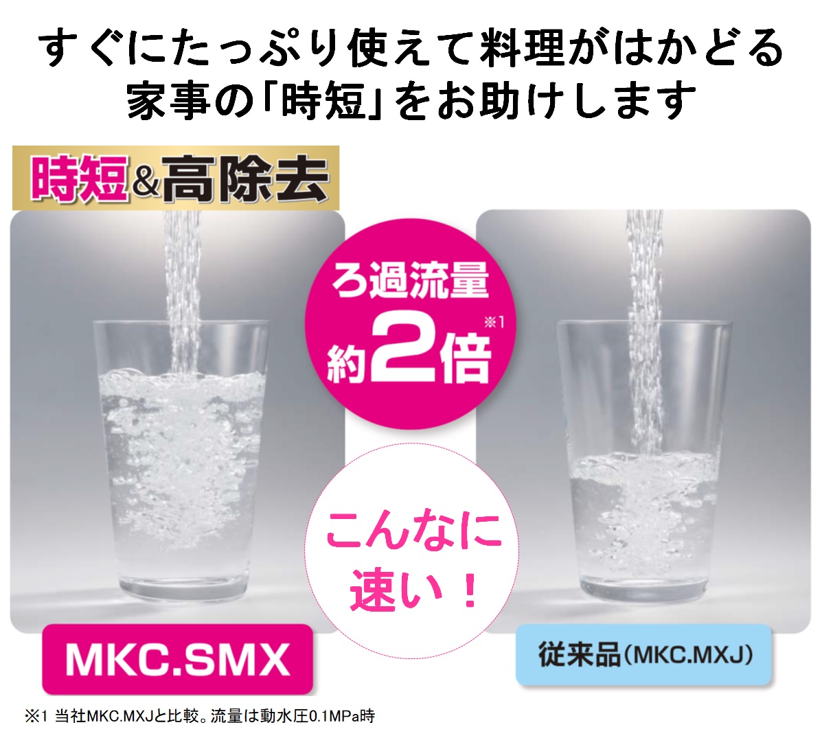 東レ トレビーノ 蛇口直結型浄水器 カセッティ MK206SMX