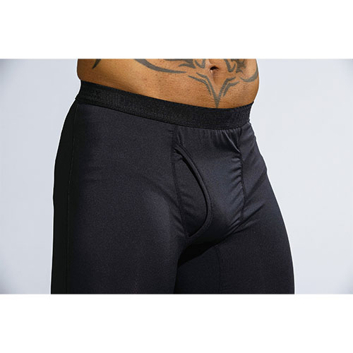 おたふく BT冷感・消臭 パワーストレッチ前開きロングパンツ11. ブラック M JW-633