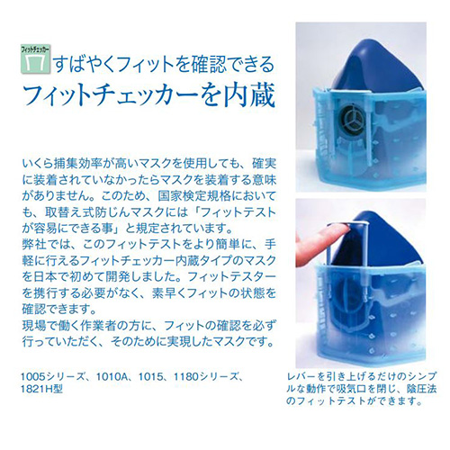興研 防じんマスク サカヰ式 1005RR-05型 Sサイズ 101559
