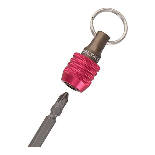 DBLTACT 軽量ビットホルダー2個組 レッド DBH-R2K