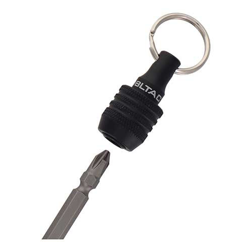 DBLTACT 軽量ビットホルダー3個組 マットブラックレッド・ガンメタ DBH-A3K