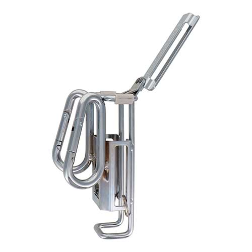 DBLTACT ミニカッター差し&カラビナ シルバー DT-TMC220