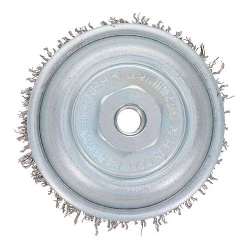 建工快速 カップワイヤーブラシ 75mm ステンレス線 KCB-75S