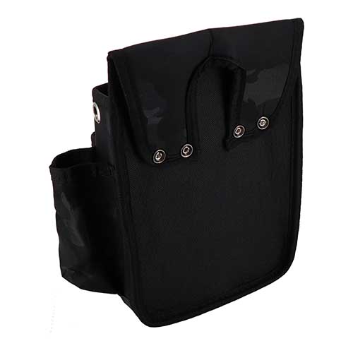 DBLTACT 腰袋 2段 ペン型インパクトドライバー入れ付 ブラック迷彩 DT-28-BC