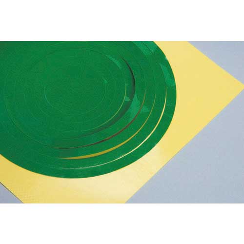 ユニット ゲージマーカー円形赤・PPステッカー・10枚組 446-85