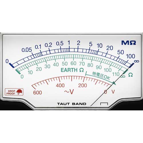 HIOKI アナログ絶縁抵抗計(接地抵抗計付き) IR4082-11