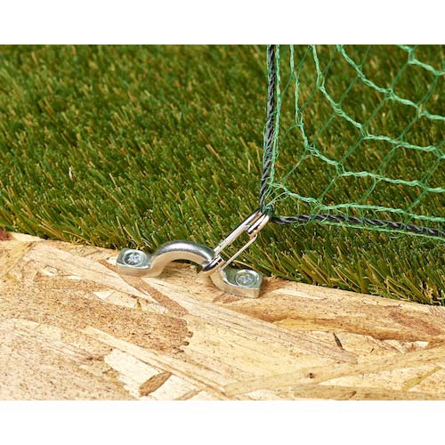 ニッサチェイン ダイカストアイストラップ 5mm 黒つや消し B-1458