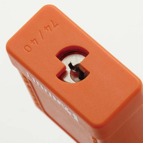 PANDUIT ロックアウト用非電導性パドロック オレンジ (1個=1箱) PSL-8OR