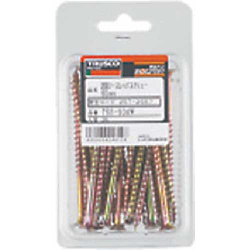 TRUSCO 足割コーススレッドスクリュー クロメート M3.8X38 85本入 全ネジ TKS-38AW