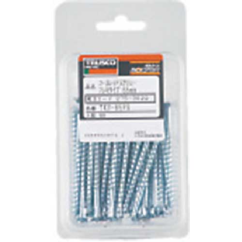 TRUSCO コーススレッドスクリュー フレキ頭 ユニクロ M3.8X45 95本入 全ネジ TKS-45FR