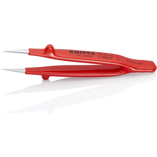 KNIPEX 9227-61 絶縁精密ピンセット 130MM