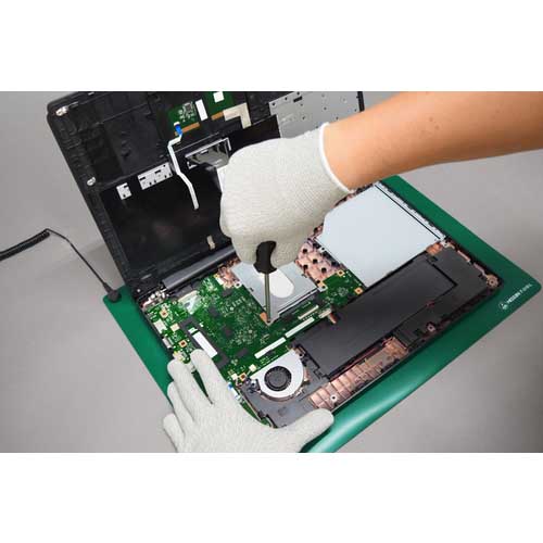 HOZAN ESD卓上マット グリーン 450×330 F-310-L