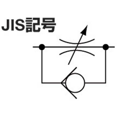 チヨダ ファイブSUSスピードコントローラα メーターアウト12mm・R3/8 FS12R-03SC-O