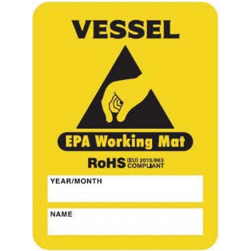 VESSEL 導電性ゴムマット(ライトグリーン) No.LG-100 LG-100