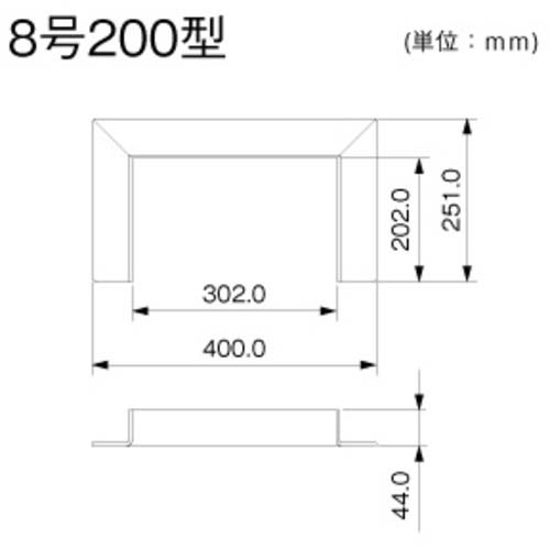 マサル エムケーダクト 6号 ホワイト MD62