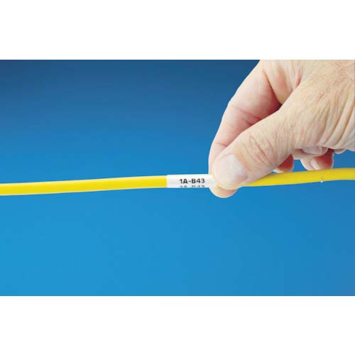 PANDUIT レーザープリンタ用回転ラベル 白 印字部12.7mmX9.7mm ラベル