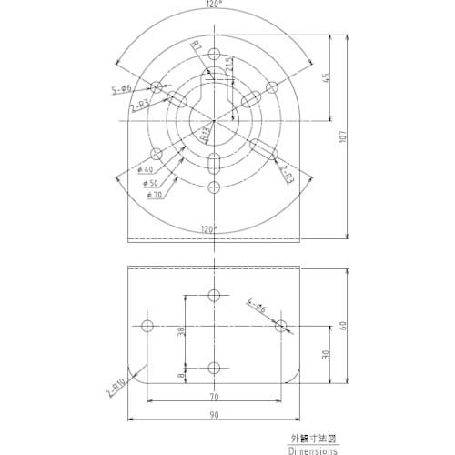 PATLITE 取付ブラケット SZ-007
