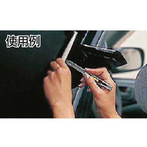 OLFA カッターナイフ シルバー 全長132.5mm 替刃2枚付き 8B