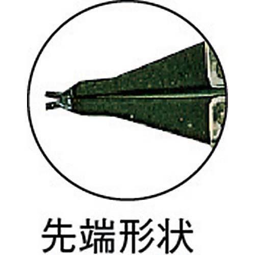 スーパー スナップリングプライヤ(爪固定型)軸用直爪 使用範囲(止め輪の呼び径)4〜10 CS-0A