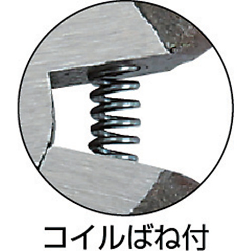 フジ矢 ミニテックプラスチックニッパ バネ付 １１０ｍｍ Mp5 110 作業 切削工具 現場市場