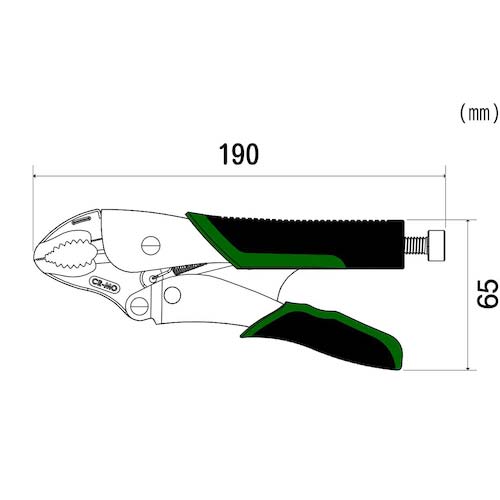 ENGINEER プライヤー ネジザウルスVP-2 PZ-65