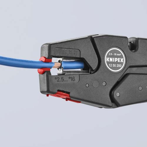 【廃番】KNIPEX 【売切廃番】 1250-200 ワイヤーストリッパー