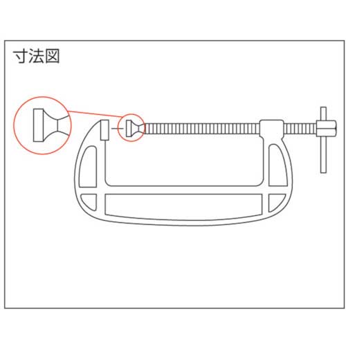 スーパー シャコ万力用 アダプター CCA200