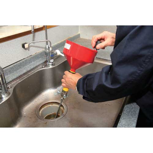 【廃番】ヤスダ 排水管掃除機CR型ハンディ CR-6-12