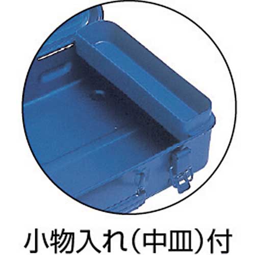 TRUSCO トランク工具箱 418X222X110 ブルー T-410