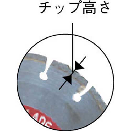 ロブテックス ダイヤモンド土木用ブレード（湿式）３５５ｍｍ ACC14 エビ ダイヤモンド土木用ブレード アスファルト・コンクリート兼用