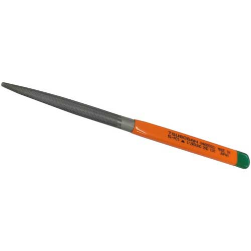 ツボサン 組ヤスリ 10本組 半丸 中目 HA010-02