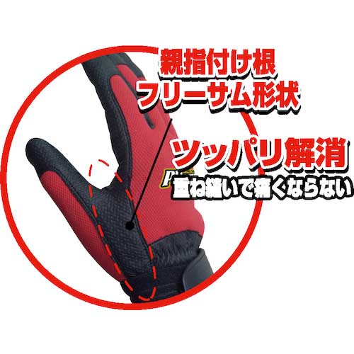 富士グローブ PUテトラ TE-007 ブルー L 0911 1双 〔×5セット〕 富士グローブ PUテトラ TE-007 ブルー L 0911の通販｜現場市場