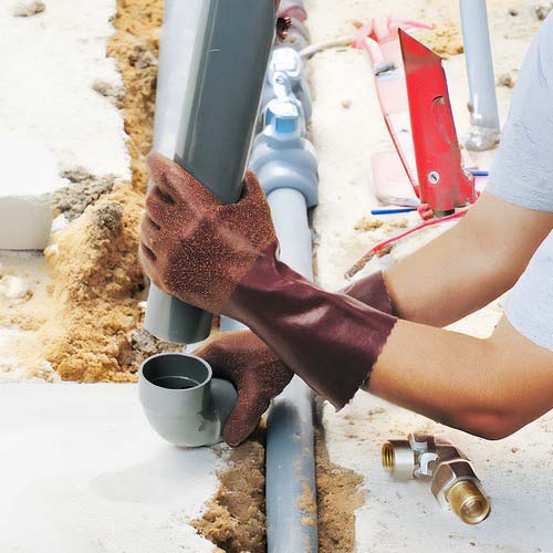 トワロン 天然ゴム手袋 トワロンロング M 152-M