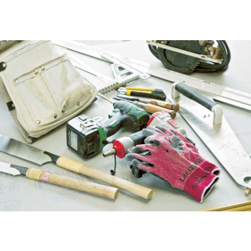 SHOWA 天然ゴム背抜き手袋 ライトグリップ パープル Lサイズ NO341-LPL