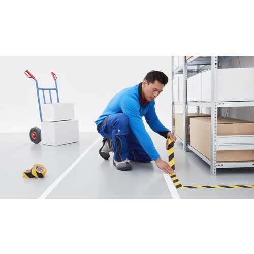 tesa ラインマーキングテープ 黄 50mmx33m 4169N-PV8-Y