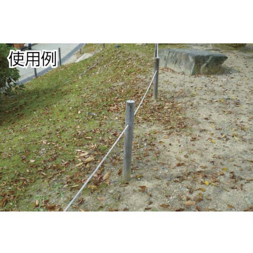 ユタカメイク ロープ 綿ロープ3ツ打 6φ×10m A-61