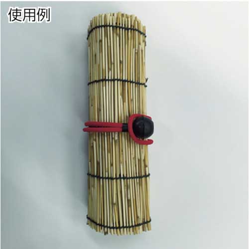 ユタカメイク ゴム ボール止めバンジーコード 5mm×300mm 赤 BCB-305